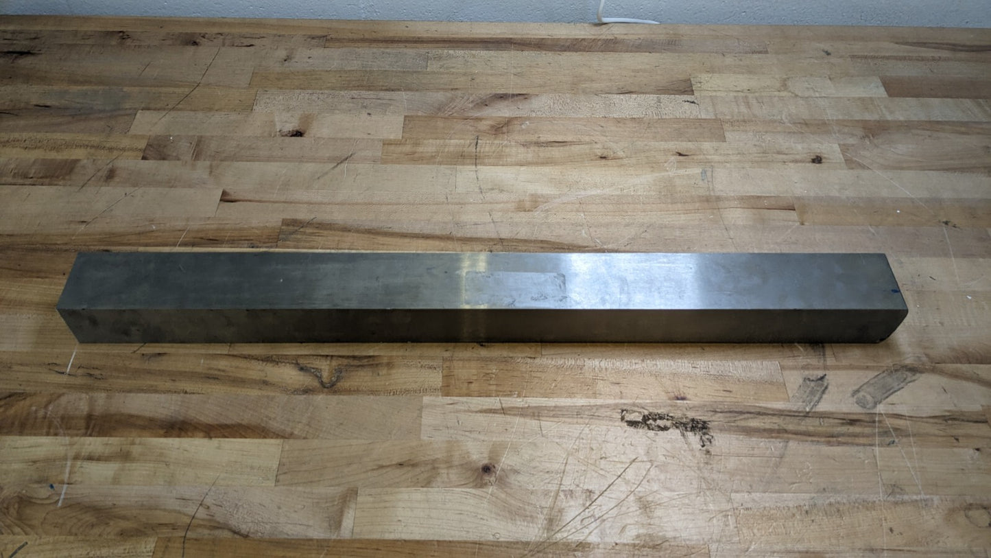 DRTS A2 Air-Hardening Flat Stock 2 x 2.5 x 28.5" +/- .5" L Tolerance 86463551