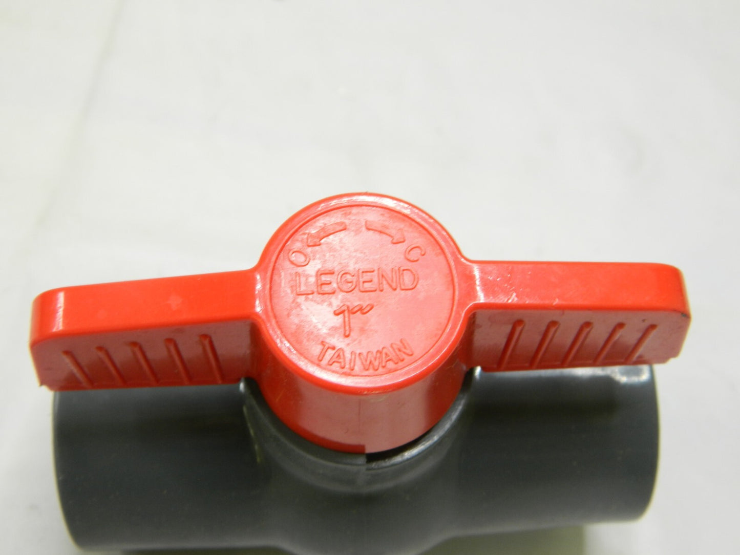 LEGEND VALVE 1" Pipe, Full Port, PVC Miniature Ball Valve Qty 2 201-425