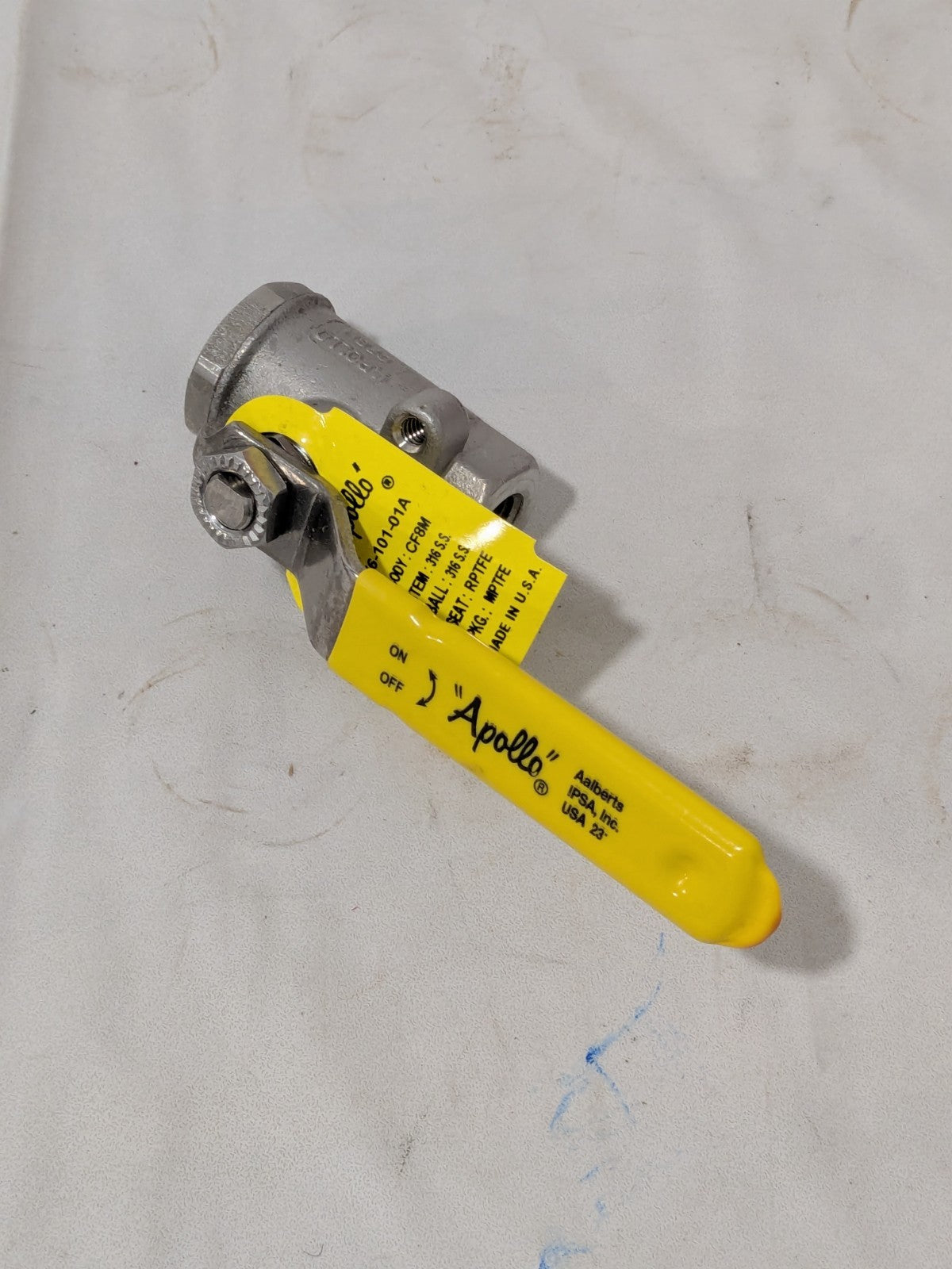 Apollo Standard Manual Ball Valve: 1/4" Pipe FNPT x FNPT 76-101-01A