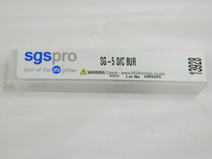SGS PRO Abrasive Bur: SG-5, Tree 1/4" Shank 13928