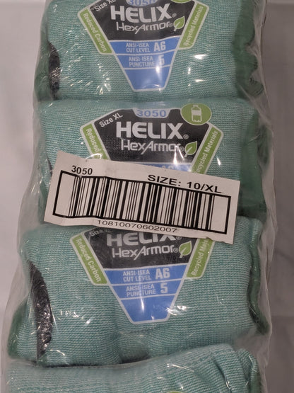 HexArmor Cut, Puncture & Abrasion-Resistant Gloves: Sz XL, 12 Pairs 3050-XL (10)