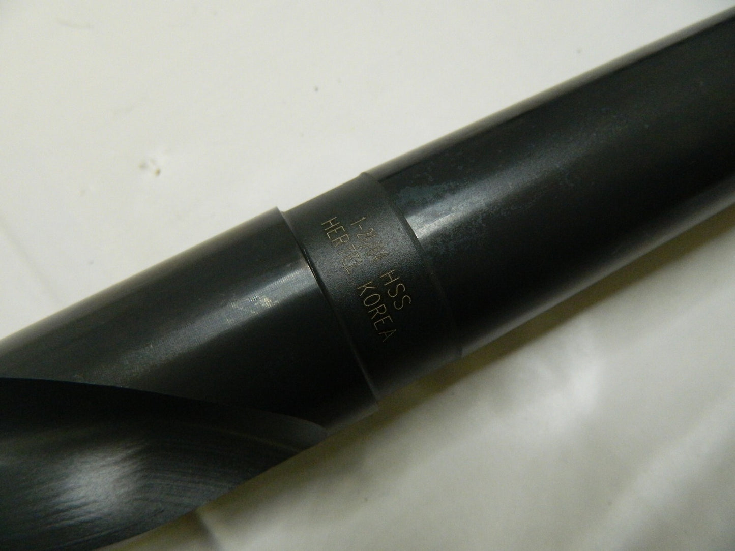 HERTEL Taper Shank Drill Bit: 1.3281 4MT, 118 ° HSS 89323612