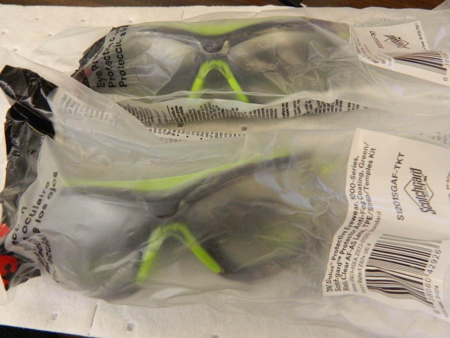 3M Safety Glass: Solus, Clear Lenses, Anti-Fog, ANSI Z87.1-2015 7100079049