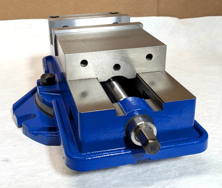 6" Precision Machine Vise 360° Swiveling Base  6 Inch Jaw Width/Opening  Qm16160