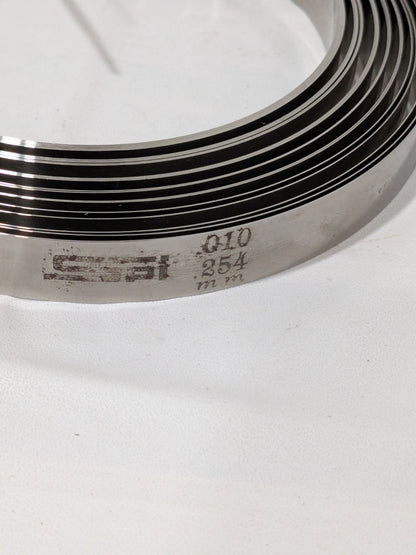 SPI Feeler Stock Roll: 0.01" Thick, 1/2" Wide, 25' Long 91-427-5