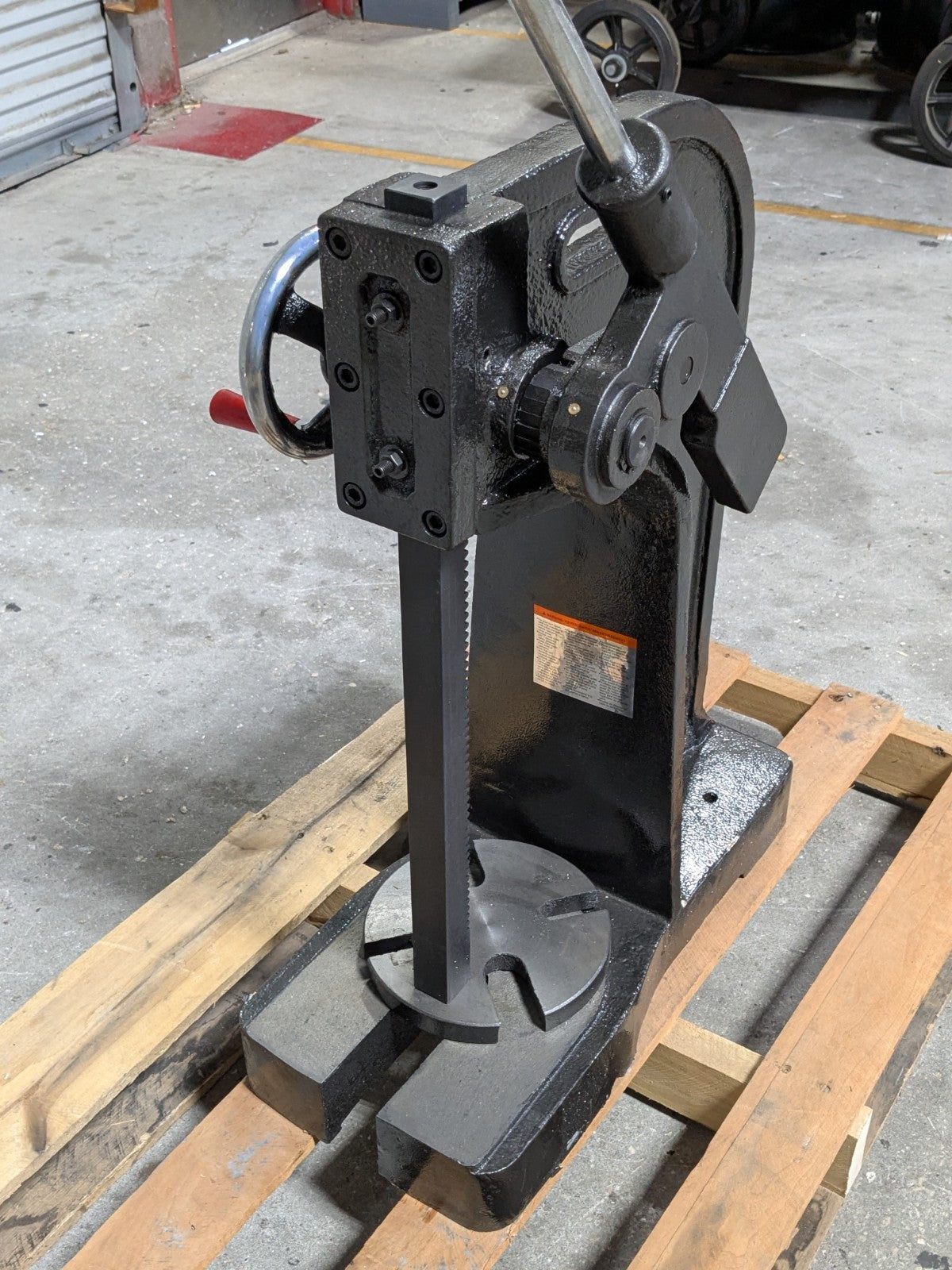 Gibraltar Heavy Duty Arbor Press 3 Ton Max. Pressure 12" Stroke 1-1/4" Ram
