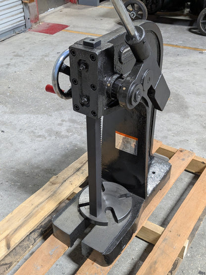 Gibraltar Heavy Duty Arbor Press 3 Ton Max. Pressure 12" Stroke 1-1/4" Ram