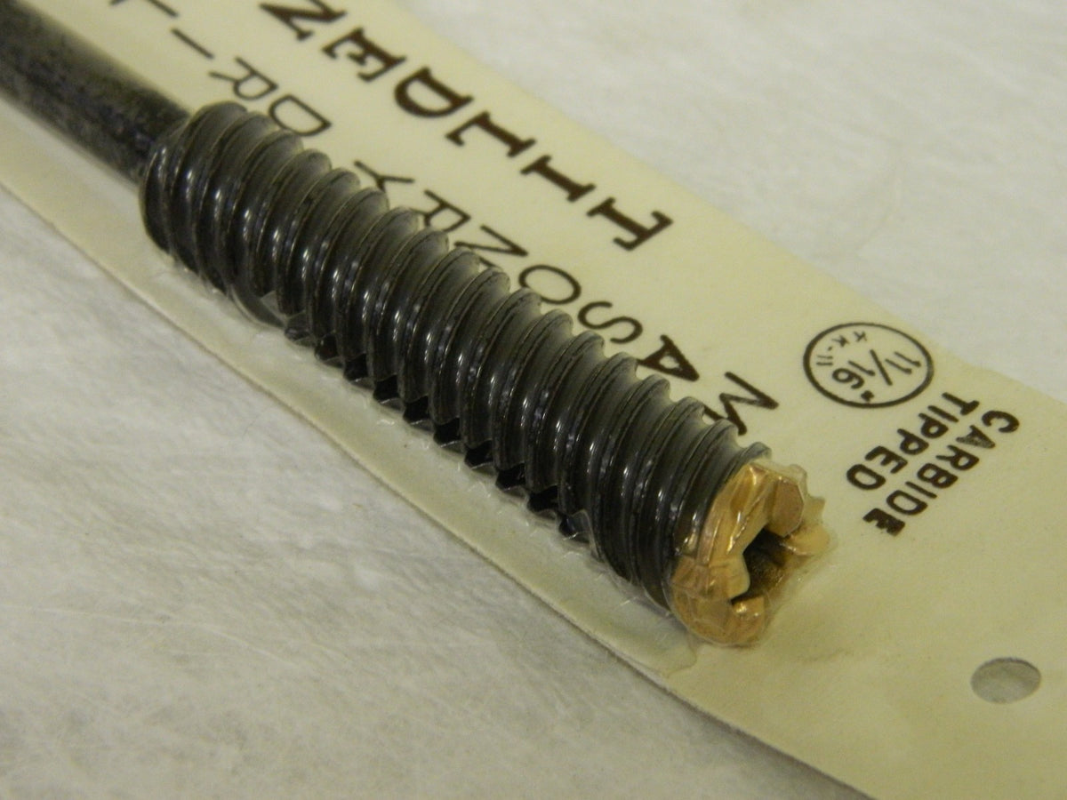 Tilden Carbide Tipped Spiral Masonry Drill 11/16" x 3/8"   KK-11