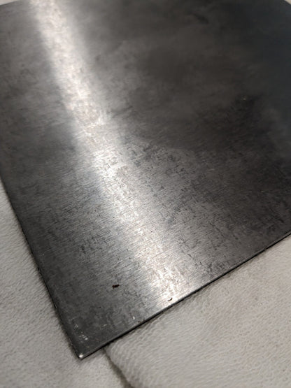 6" Wide x 6" Long x 1/8" Thick, Low Carbon Steel Sheet 70000040