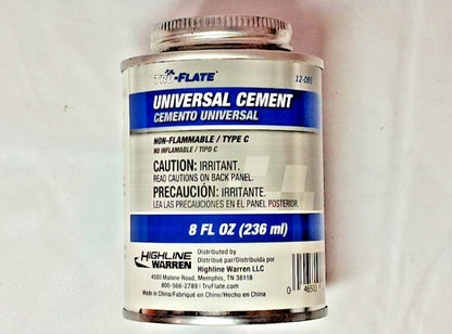 Plews &amp; Edelman Tire Repair Cement QTY6 12086TF