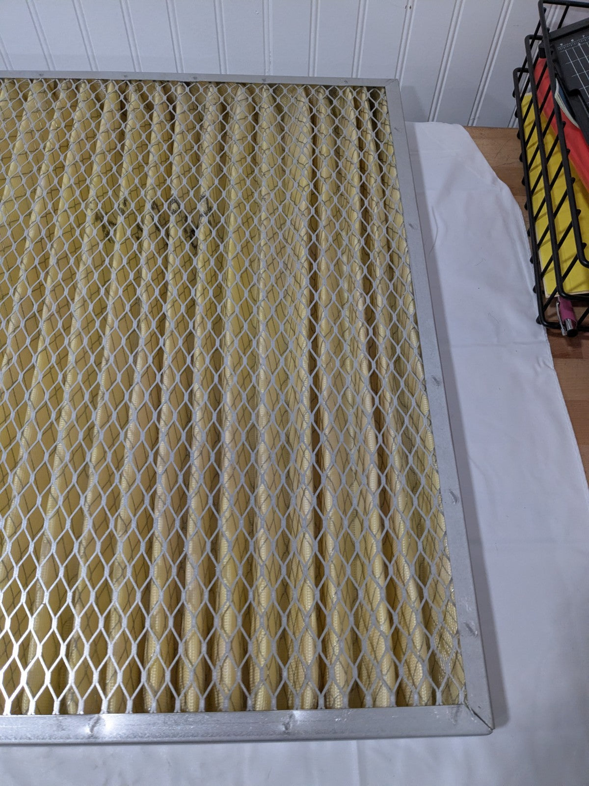 AAF High Temperature Pleated Panel Air filter 24x24x2” 147-002-863