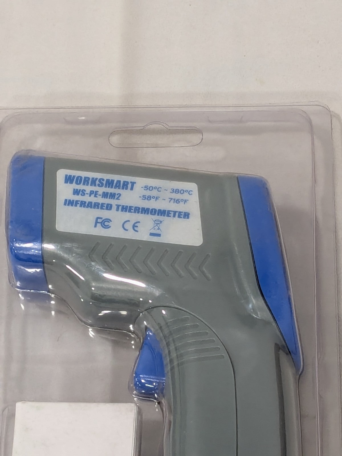 WorkSmart -50 to 380°C (-58 to 716°F) Infrared Thermometer WS-PE-MM2