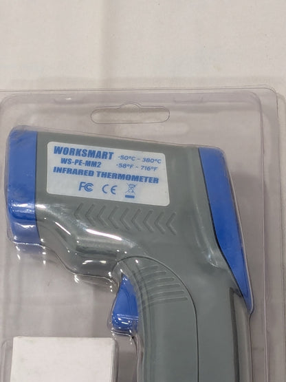 WorkSmart -50 to 380°C (-58 to 716°F) Infrared Thermometer WS-PE-MM2