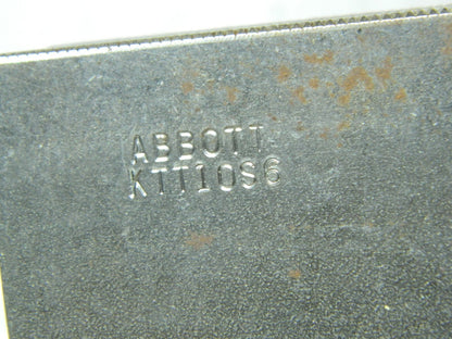 Abbott Square Soft Lathe Chuck Jaw 1.5mm x 60° Serrated Attachment KTT10S6