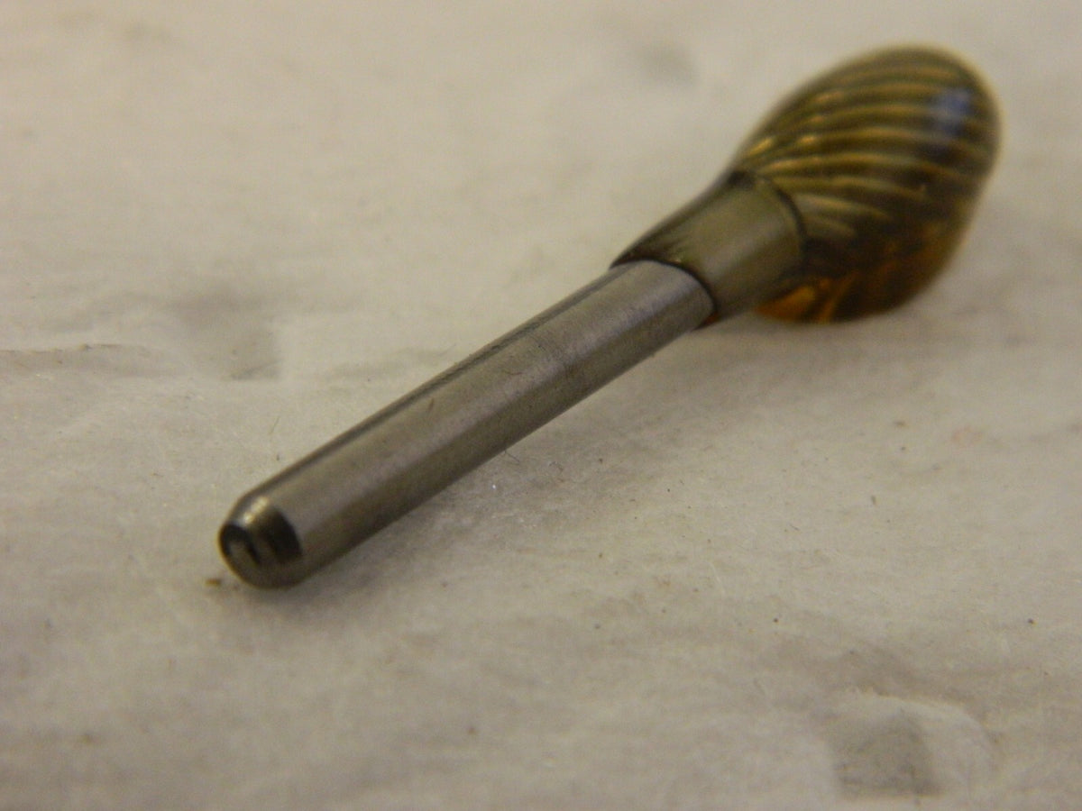 Abrasive Bur: Oval 6 pk 1/8 Shank H-1