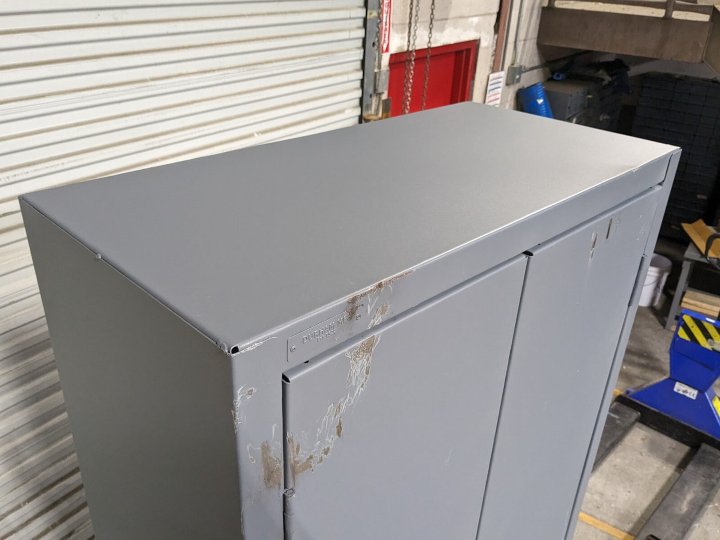 Durham Lockable Storage Cabinet w/ Bins 84" H. x 36" W. x 24" D.