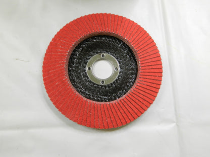 CGW Abrasives Flap Disc: 7/8 Hole, 80 Grit, Ceramic Qty 10 42605