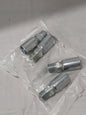 PARKER Hydraulic Hose MPT Fitting: 0.5" ID, 8 mm, 1/2-14 Qty 4 PP-00091