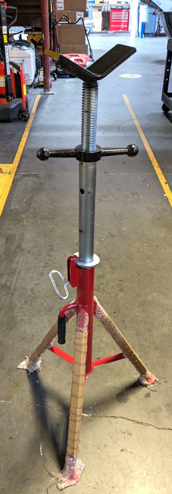 Rothenberger SuperJack V Head Pipe Stand  27" - 50"  10640