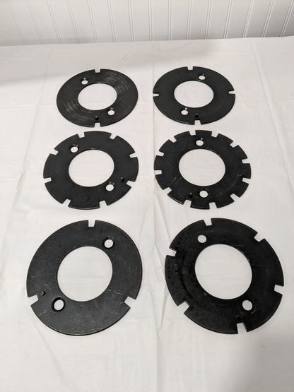 YUASA 6 Masking Plates Set - 2, 3, 4, 6, 8 & 12 Positions