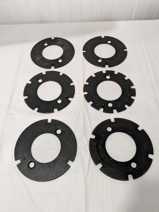 YUASA 6 Masking Plates Set - 2, 3, 4, 6, 8 & 12 Positions