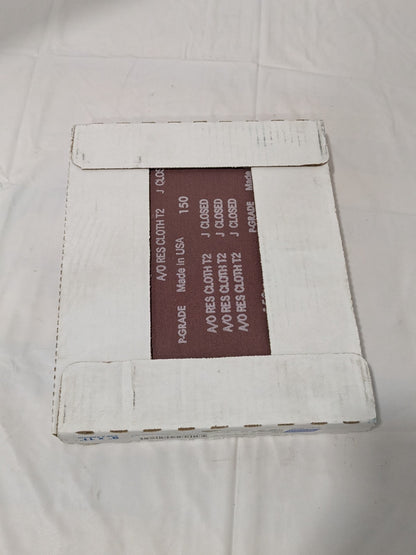 Norton Sanding Sheets: 9" Wide x 11" OAL, 150 Grit, AO Box of 50 66261