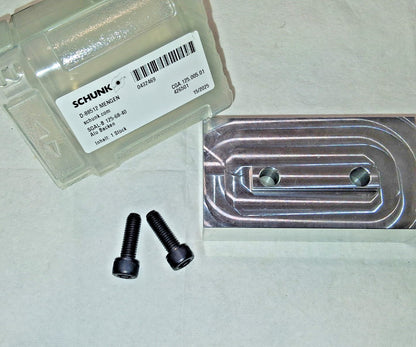Schunk Vise Jaw Aluminum 125.00 mm W 68.00 mm H 40.00 mm T 432469