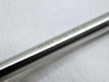 Cleveland Coolant Jobber Length Drill Powder Metal TiN 13/64"D 140º 2FL C16342