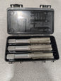 Interstate Tap Set: 7/8-14 UNF, 4 FL, High Speed Steel, Bright Finish 04488177