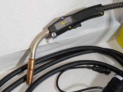 Tweco WeldSkill Air-Cooled MIG Welding Gun 250 Amp 15 Ft. Cable WM250M154045
