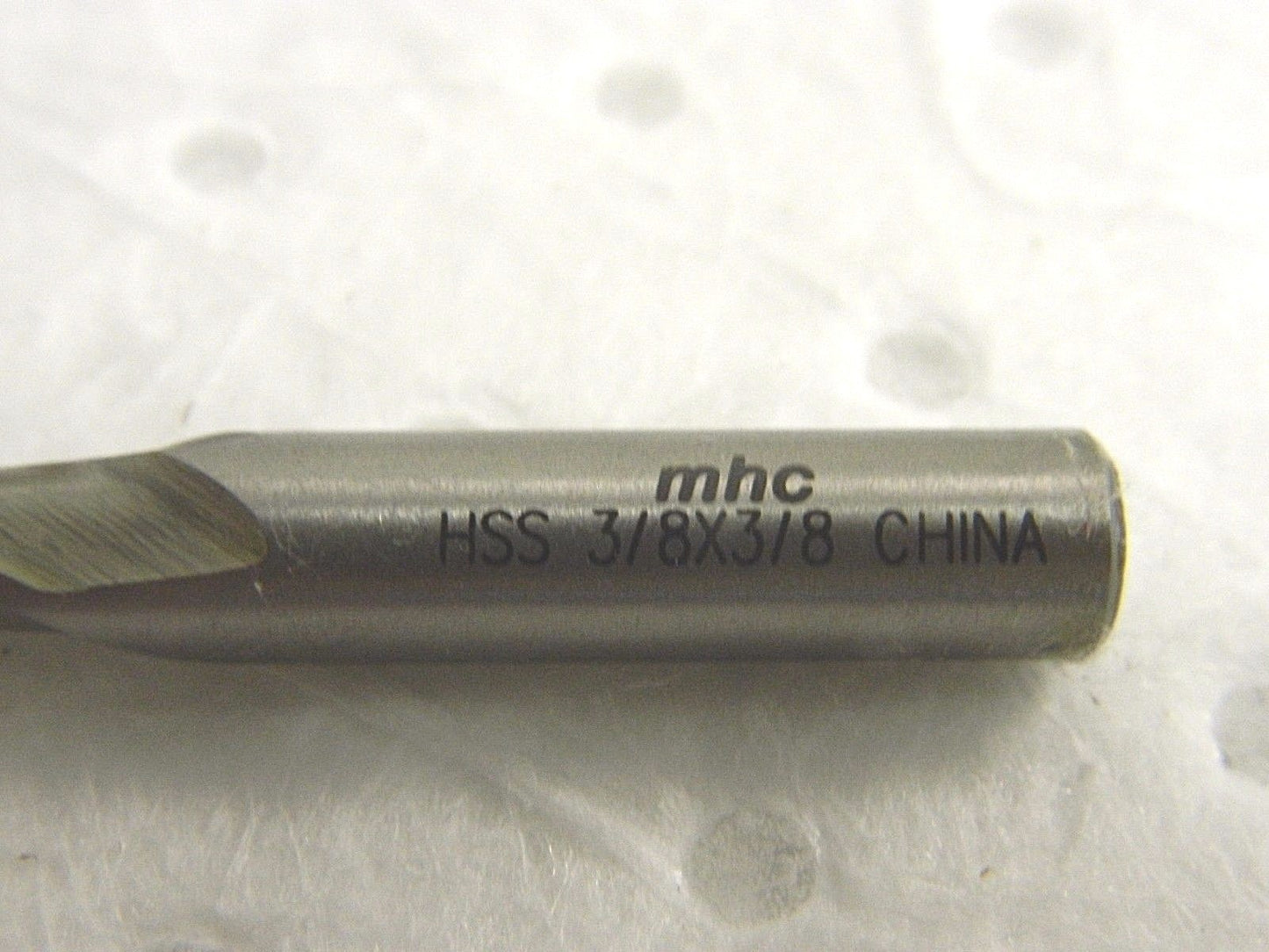 MHC HSS Spiral End Mills 3/8" x 3/8" x 9/16" x 2-5/16" 2FL Q