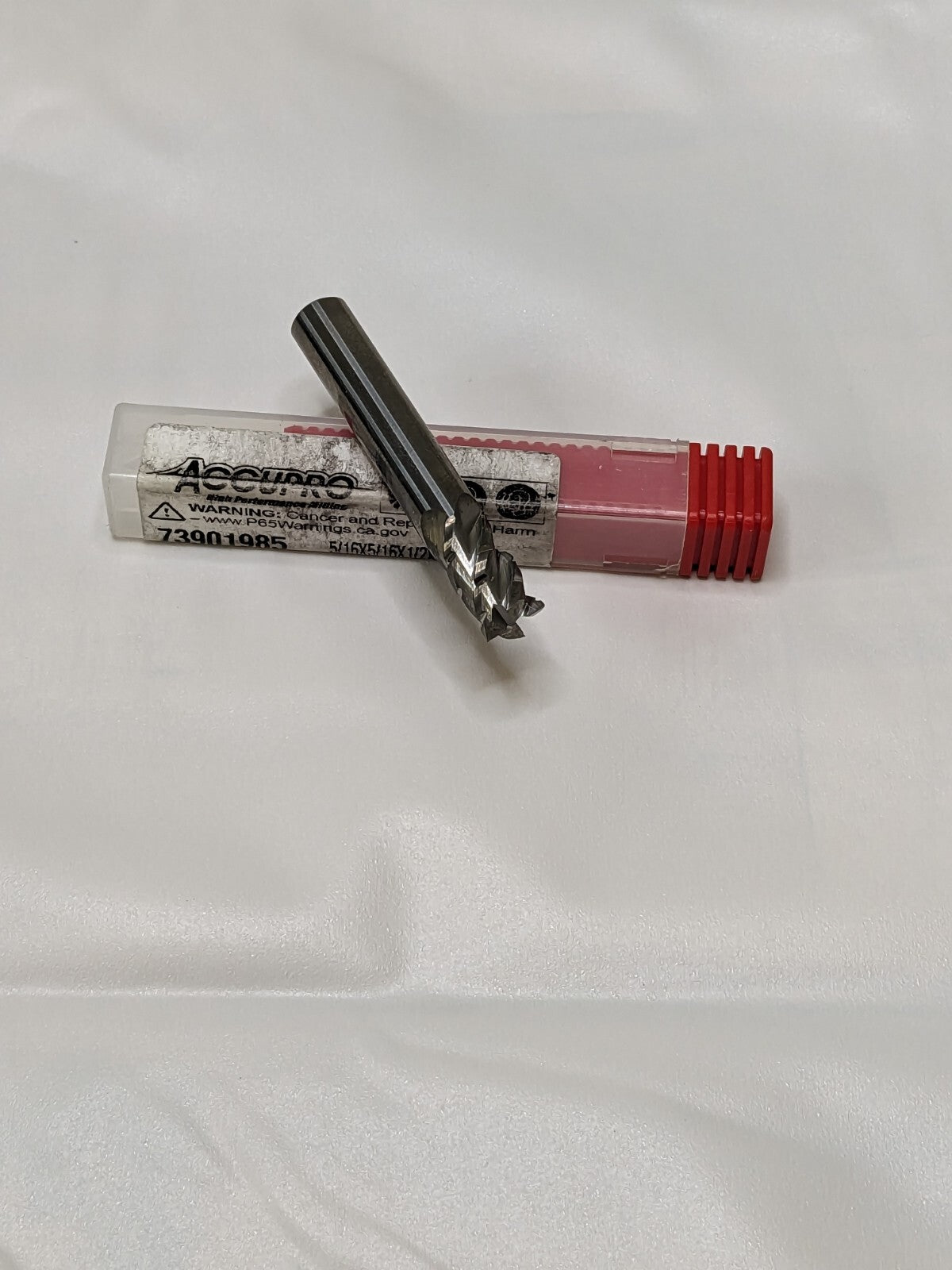 Accupro Roughing & Finishing End Mill 5/16" Dia, 4 FL, 1/2" LOC, 2" OAL 73901985