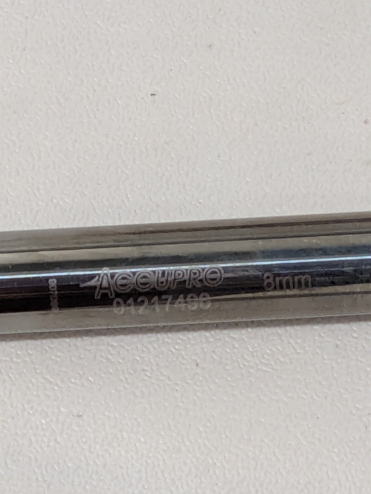 ACCUPRO Ball End Mill: 8.00 mm Dia, 20.00 mm LOC, 4 Flute 01217496