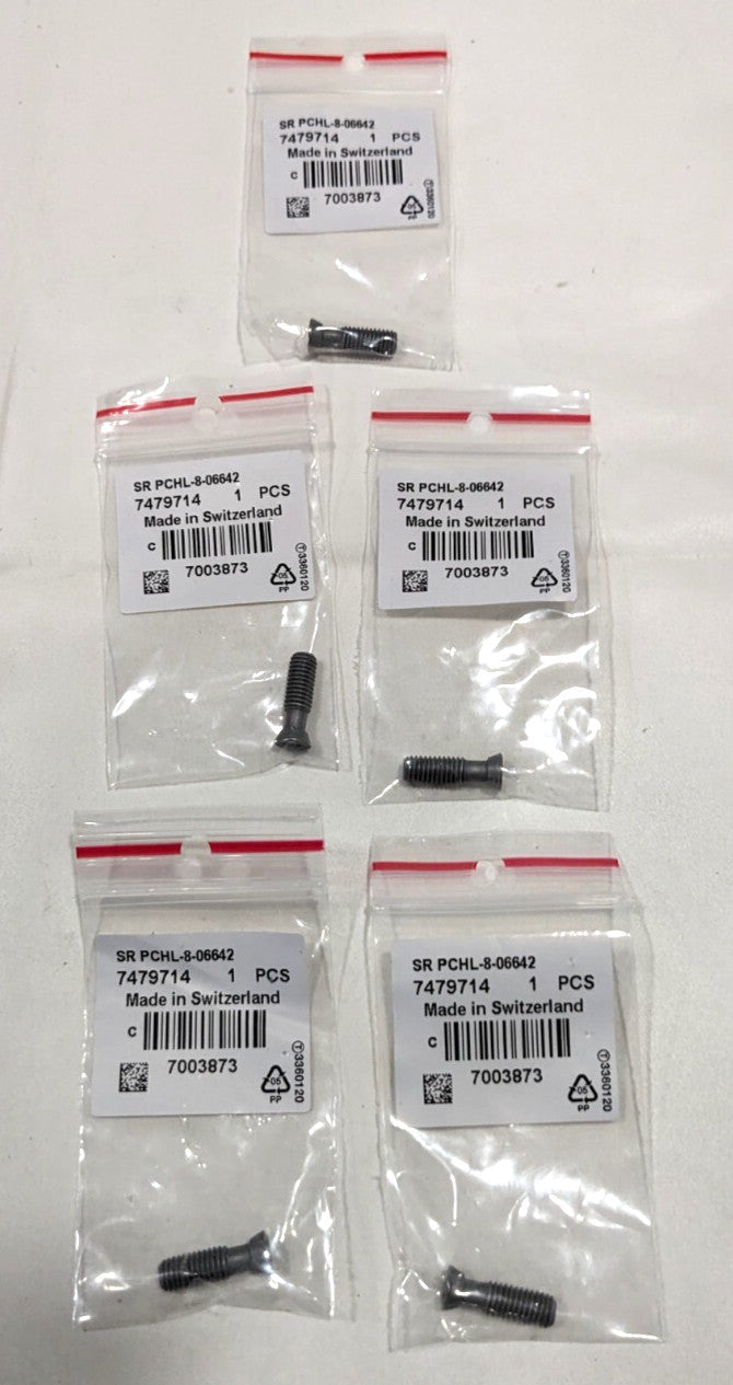 ISCAR Cap Screw for Indexables - T15 Torx - M5 Thread  *QTY 5*  7003873