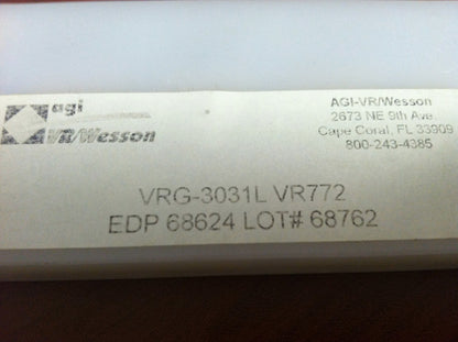 VR Wesson VRG-3031L VR772 68624 Indexable Carbide Grooving Inserts, QTY 10