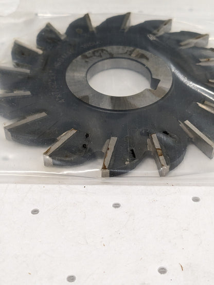 Interstate Straight Side Milling Cutter HSS M42 4" X 7/32" X 1" 0