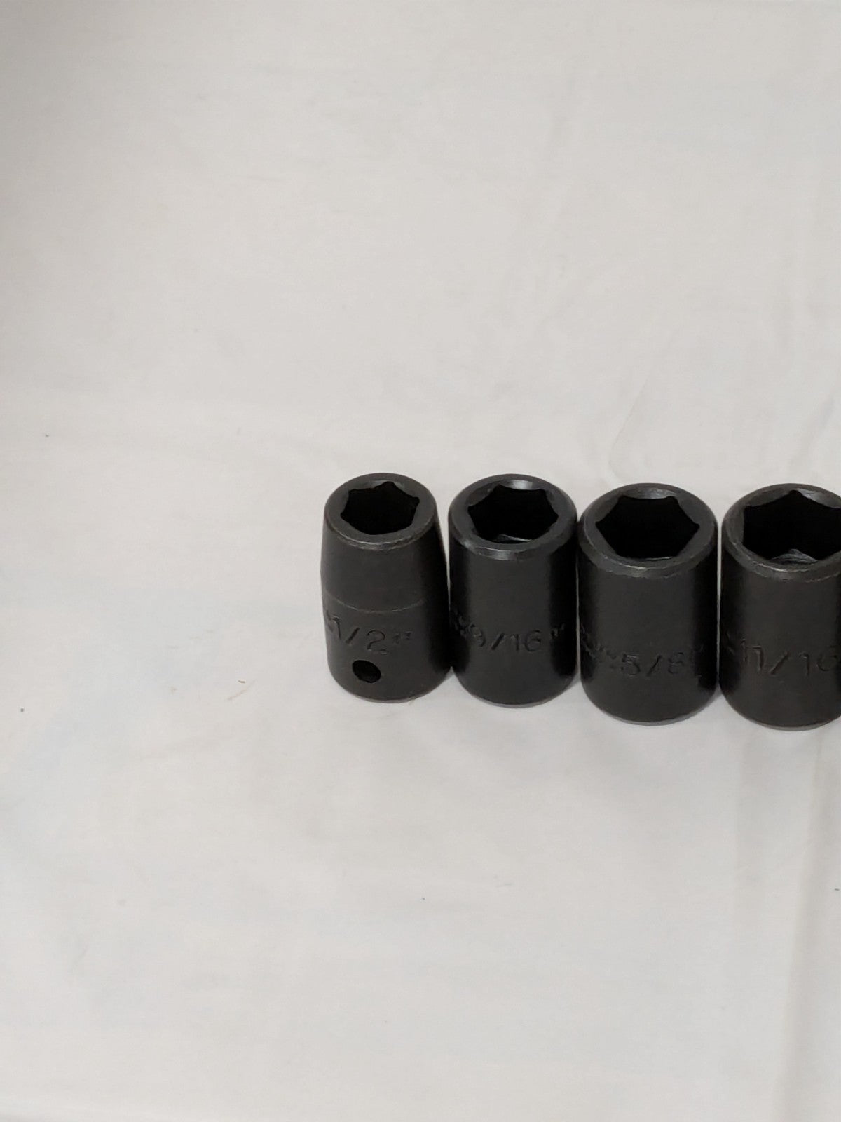 Proto Socket Set: Impact Standard, 11 Pc, 1/2" Drive, 1/2 to 1-1/8" J74102