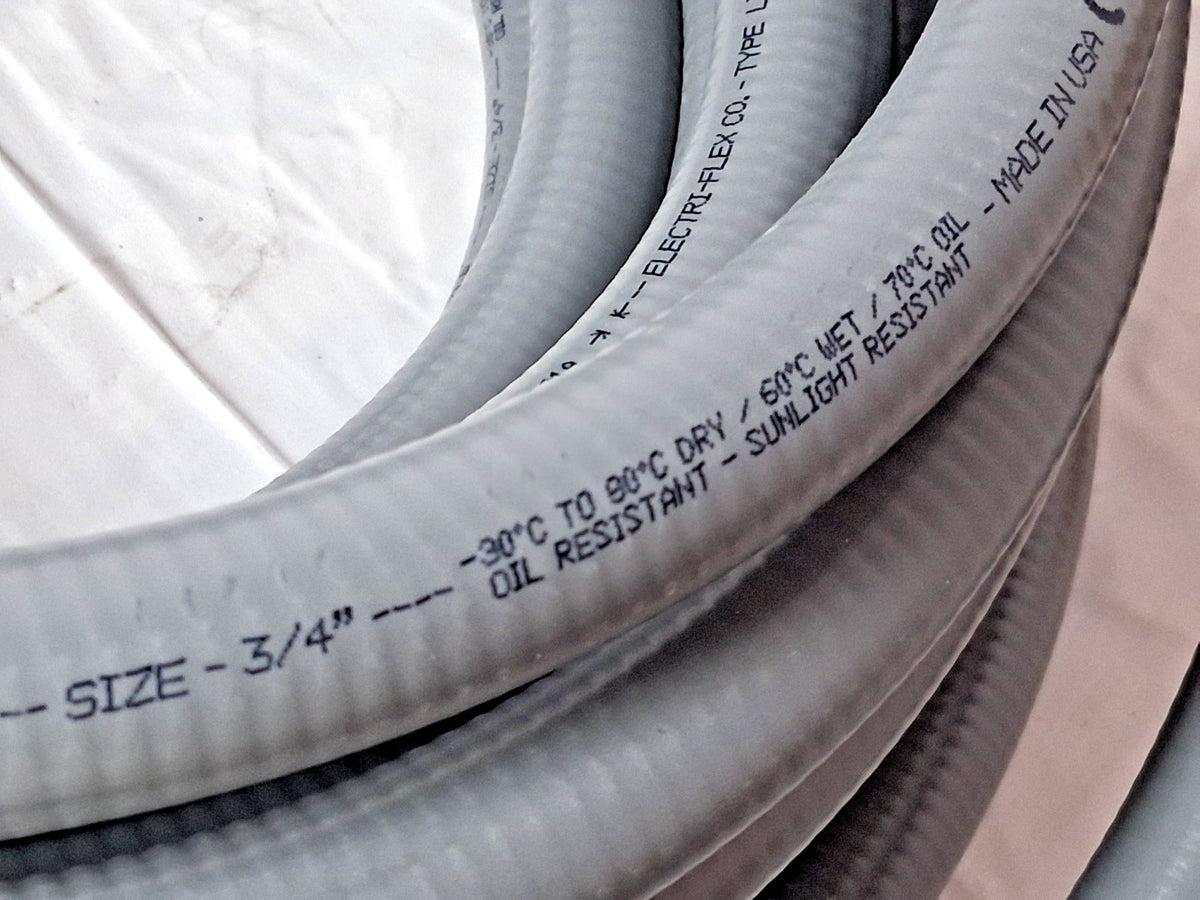 LIQUATITE Flexible Liquidtight Conduit 3/4" Trade Size 50FT Long 54020474