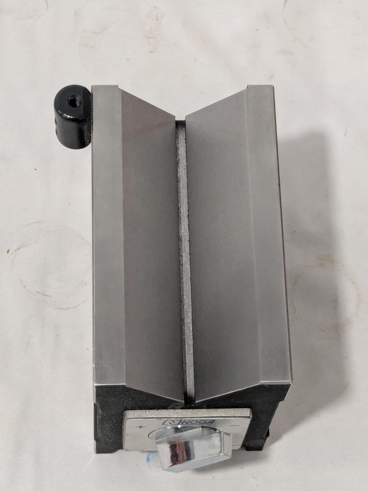 Noga V-Block: 65.00 mm Max Capacity, 90 deg V Angle BASE ONLY VB1200