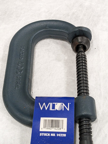 Wilton 3" 400 Series C CLamp 403 Black Oxide Spindle 3500lb Regular Duty 14