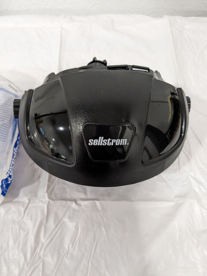 SELLSTROM Face Shield & Headgear: 9" High, 12-1/8" Wide S32010