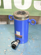 WorkSmart Hydraulic Lock Nut Cylinder 55 Ton Capacity 6" Stroke 10,000 PSI