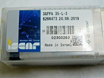 Iscar Indexable Grooving Blade LH 20mm Max Depth SGFFA 35-L-3 2300263