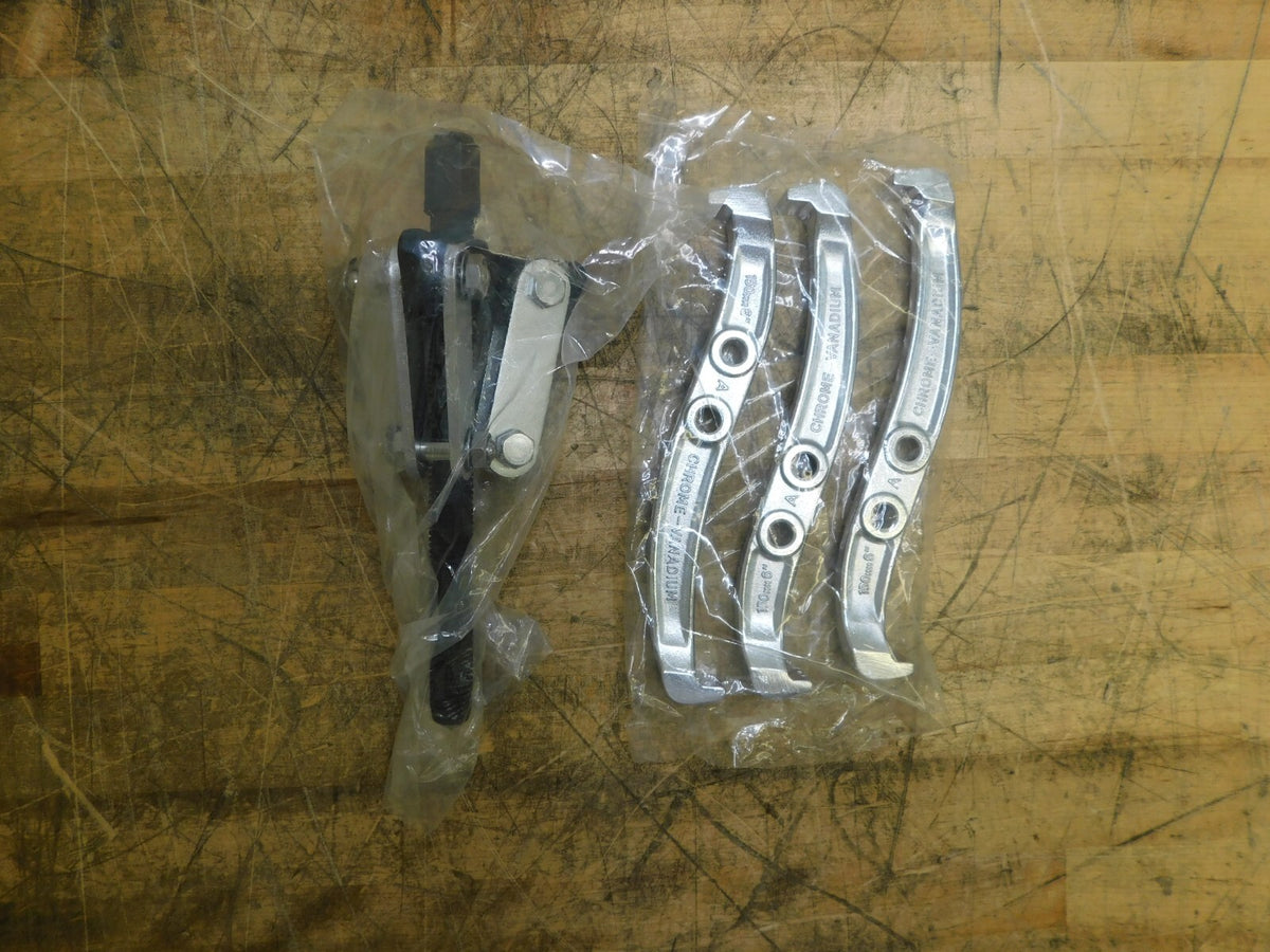 Pro-Grade Gear Puller 2-1/2" to 6" Spread 7-1/2 Ton Cap 111.230000205