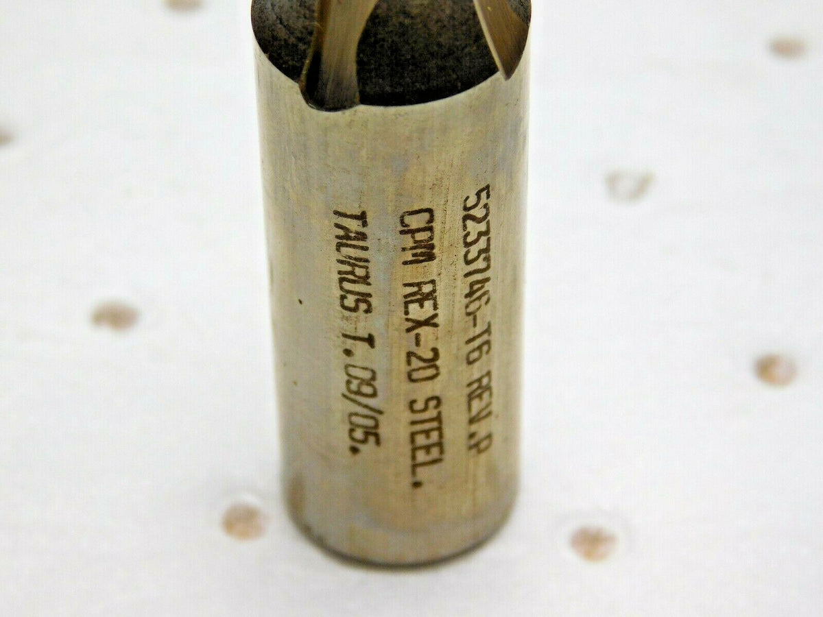 Taurus Tools Recess Mill CPM REX-20 Steel 3-1/2" OAL 4FL QTY 10 5233746-T6