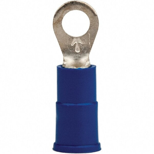 3M 100pk Circular Ring Terminal Partially Insulated 16to14 AWG Crimp Connection