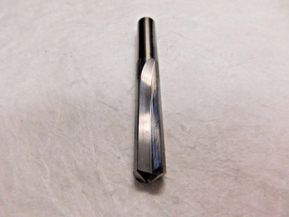 Metal Removal Carbide Straight Flute Drill Bit 27/64" 140º 2FL M43637