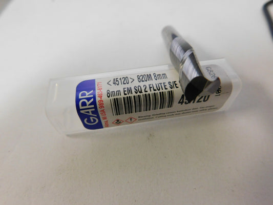 Garr Tools Solid submicron grain carbide end mill - center cutting  45120