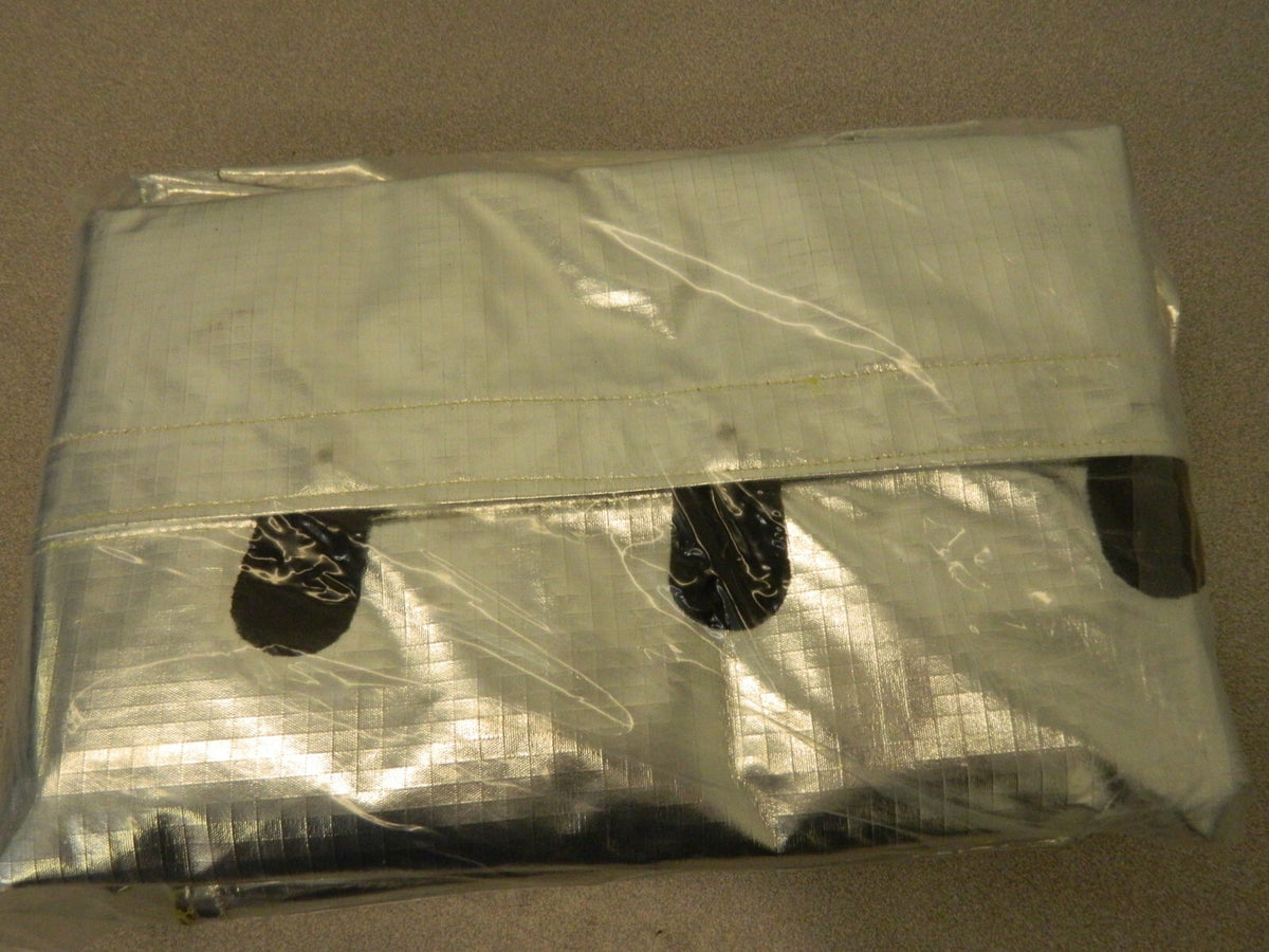 NSA Aluminized 11 oz Ripstop Jacket 45" Silver Size L NXJH5CLG45