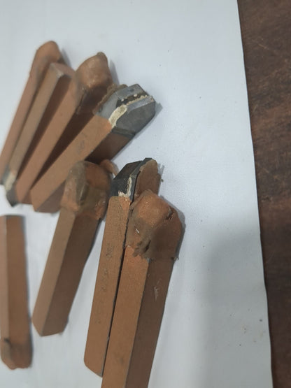 Single-Point Tool Bits 8pc: D-6 K21 Solid Carbide Tip 47148